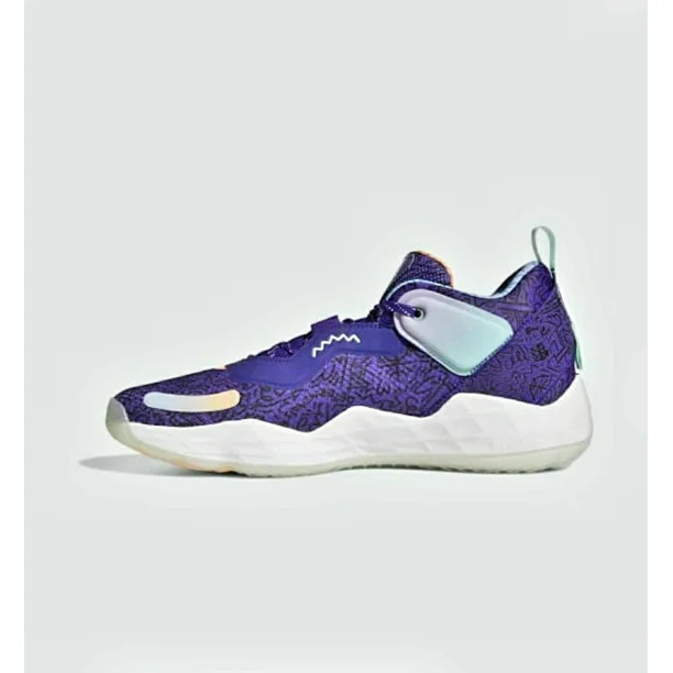 Adi-das Donovan Mitchell D.O.N Issue 3 Purple Orange Halo Mint H68046 Men's SZ 6