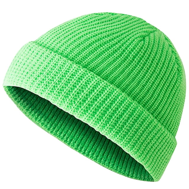 Mikilon Chapeau Tricoté Rétro à Dôme Chaud pour Couples Hommes et Femmes Automne et Hiver