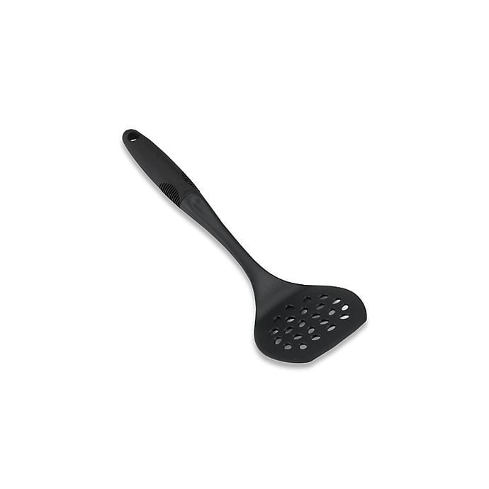 3-Pack OXO Softworks Square Turner Slotted Nylon Cooking Utensil Spatula Black 