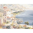 thumbnail image 3 of Unknown 24x19 Black Modern Framed Museum Art Print Titled - Amalfi, 3 of 5