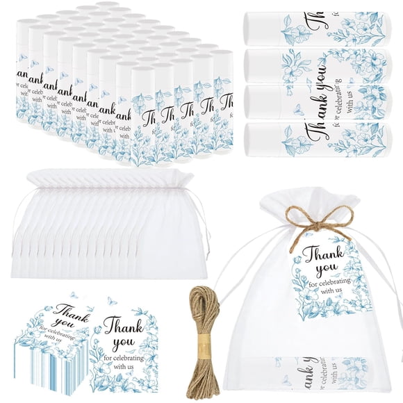 50 unidades de bálsamo labial para despedida de soltera, regalo para baby shower, fiesta, boda y fiesta de , bálsamo labial a granel, regalos de agradecimiento con etiquetas de tarjeta para invitados