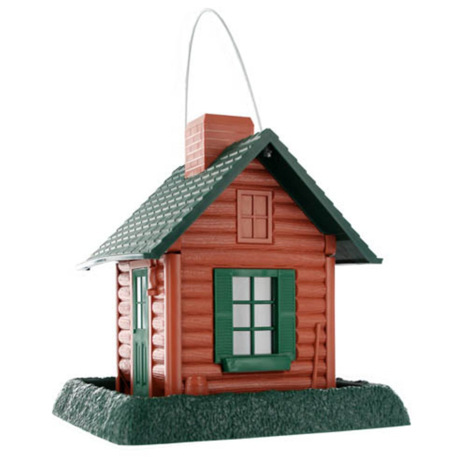 North States Log Cabin Village Collection Birdfeeder by North States