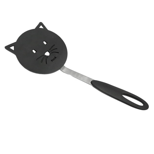 Advancent Espátula para freír con forma de gato de nailon, fácil de usar, para cocinar todos los días, multifuncional, hecha de nailon Cocina y Comedor