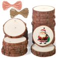 thumbnail image 1 of Craft Wood Slices 5ARTH, 30 unidades, 6 — 7 cm, madera de pino natural, 1 of 6
