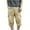 Khaki-08, variant on VIPOIN Mens Cargo Shorts Long Capri Below The Knee Shorts 3/4 Relaxed Fit Long Shorts with Pockets