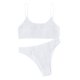 thumbnail image 1 of Traje de Baño de Bikini de Mujer Estilo Sexy Suspender Set Cuello de Sonido Color Sólido, Traje de Baño de Dos Piezas para la Piscina Y la Playa, 1 of 5