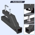 thumbnail image 3 of 2" Clamp on Trailer Hitch Receiver for Tractor Bucket Ball Mount Adapter Compatible with Deere, 3 of 9