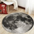 thumbnail image 3 of Alfombrilla para Silla Alfombra Redonda Antideslizante Alfombrilla para Sentarse Alfombras de área Alfombra Lavable Alfombra para Silla Rotray Decoración de Dormitorio(Diameter 80cm), 3 of 8