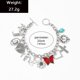 thumbnail image 2 of Pulseras para mujer, regalos para mujer, pulsera de aleación con colgante de corazón estilo punk exagerado, pulsera de moda para mujer, pulsera para hombre y mujer., 2 of 5