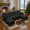 Black, variant on ijuicy Convertible U/L Shaped Sectional Sofa with Chaises , 6 Seater Couch for Living Room, Beige