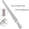 thumbnail image 4 of Sizer Gauge Set with Rubber Mallet, Metal Finger Size Stick Wire Wrap Rings Tools Jewelry Making Kit for US Size 0-13 (Model A), 4 of 6