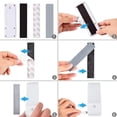 thumbnail image 4 of Lámpara de armario con sensor de movimiento automático de 2 piezas, luz nocturna portátil, LED recargable por USB con pegatinas magnéticas, cálida para armario, pasillo y escalera., 4 of 5
