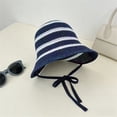 thumbnail image 2 of MEICHEN Womens Knitted Bucket Hat Wide Brim Sun Hat Breathable Crochet Cap Foldable Summer Vcation Fashion Beach Essentials Accessories Caps, 2 of 5
