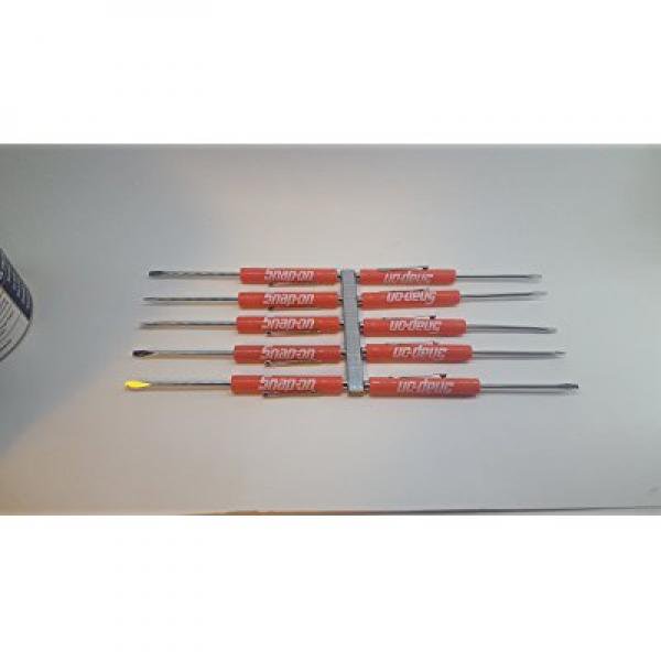 Snapon Hand power tools flat bladed chrome pocket screwdriver with