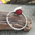thumbnail image 6 of Handmade Ruby Gemstone Ring: 925 Sterling Silver, July Birthstone, 6 of 6