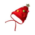 thumbnail image 1 of Sombrero de Perro de Navidad Yinane Disfraz Decoración Mascota rojo S, 1 of 8