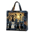 thumbnail image 2 of Halloween Quilted Tote Bag,Reusable Shopping Tote Large Capacity Trick or Treat Bag Fall Gift for Women Daily Commute Travel Shoulder Strap Handbag, 2 of 6