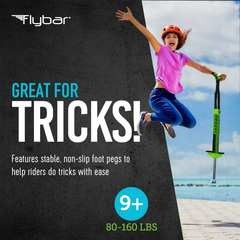 Flybar Master Pogo Stick for Kids, Outdoor Toys for Boys, Jumper