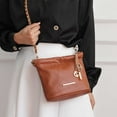 thumbnail image 4 of MKF Collection Loriana Women's Quilted Tote Chic Vegan Leather Bag with Spacious Design by Mia K - Cognac, 4 of 8