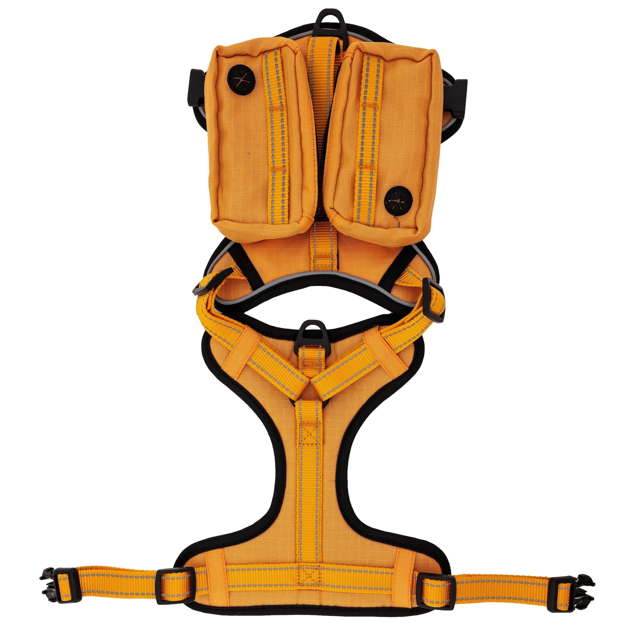 Remington Saddle Bag Dog Harness, Orange, Size S