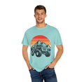 thumbnail image 4 of Hilarious Driving Trucks Quadricycle Riding Enthusiast Pun Humorous Motorist Drifting Pickup Truck Lover Fun Unisex Garment-Dyed T-shirt, 4 of 4