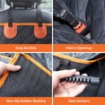 thumbnail image 4 of Onekawa Collapsible Dog Car Seat Cover for Back Seat Dog Waterproof Seat Cover Dog Hammock for Car Nonslip Pet Seat Cover with Mesh Window & Pocket for Cars Trucks and SUVs, 4 of 9