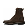 thumbnail image 3 of Justin Men's Stampede Lace-Up Work Boot Soft Toe Brown 7.5 EE  US, 3 of 7