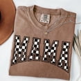 thumbnail image 6 of Checkered Mama Shirt Gift for Mom, Retro Mom Tee, Mother's Day Gift, Vintage Checkered Mama Tshirt, Varsity Mom Sweatshirt, 6 of 6