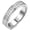 Moissanite White Gold Plated, variant on Mens Moissanite Wedding Band 15 Round Cut Lab Created Stones 925 Sterling Silver White Gold Plated Promise Ring Size 10