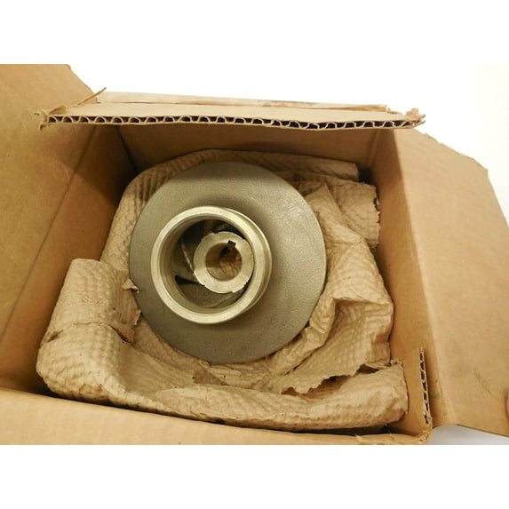 Goulds 2K757, Impeller, Sil-Brass Material, 1 x 2–8 Connection, Fits Model 9BF
