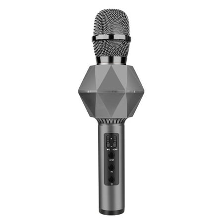 K7 Wireles-s Microphone Karaokes Player Recording Singing Microphone BT5.0 Speaker Treasure Gift Portable Lightweight Birthday Party Xmas Family Gathering for iPhones iPads Android Smart Phone (Best Karaoke Recording App For Android)