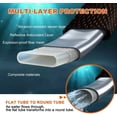 thumbnail image 3 of Garden Hose 100FT - 600PSI High Pressure, Kink-Free & Lightweight,No Expanding, Abrasion Resistant Water for Car Wash, Lawn, Watering, 3 of 5