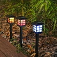 thumbnail image 2 of Luz LED solar para césped, impermeable, para exteriores, luz para casa pequeña, luz solar pequeña, luz para palacio pequeño, luz para patio y jardín, 2 of 4