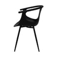 thumbnail image 2 of Juego de 4 Sillas Minimalista Nórdico Catanzaro Madera Ergonómica Moderna Mundo In  SILL0903658NEGRO, 2 of 7