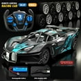 thumbnail image 1 of 1/20 Mini Racing Car Rc Drift Cars Auto Remote Control Sports Car Toy Car Model Electric Machine for Boys Children Kids Gifts Blue 21cm, 1 of 6