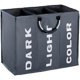 thumbnail image 1 of Large Foldable Laundry Basket Portable Storage Bag Bin with Carry Handles Dirty Clothes Bag for Bathroom Bedroom, 1 of 5