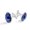 Color 3, variant on Men's Classic Stainless Steel, Blue Anchor Compass Pattern Cufflinks Business Wedding Shirts, Silver