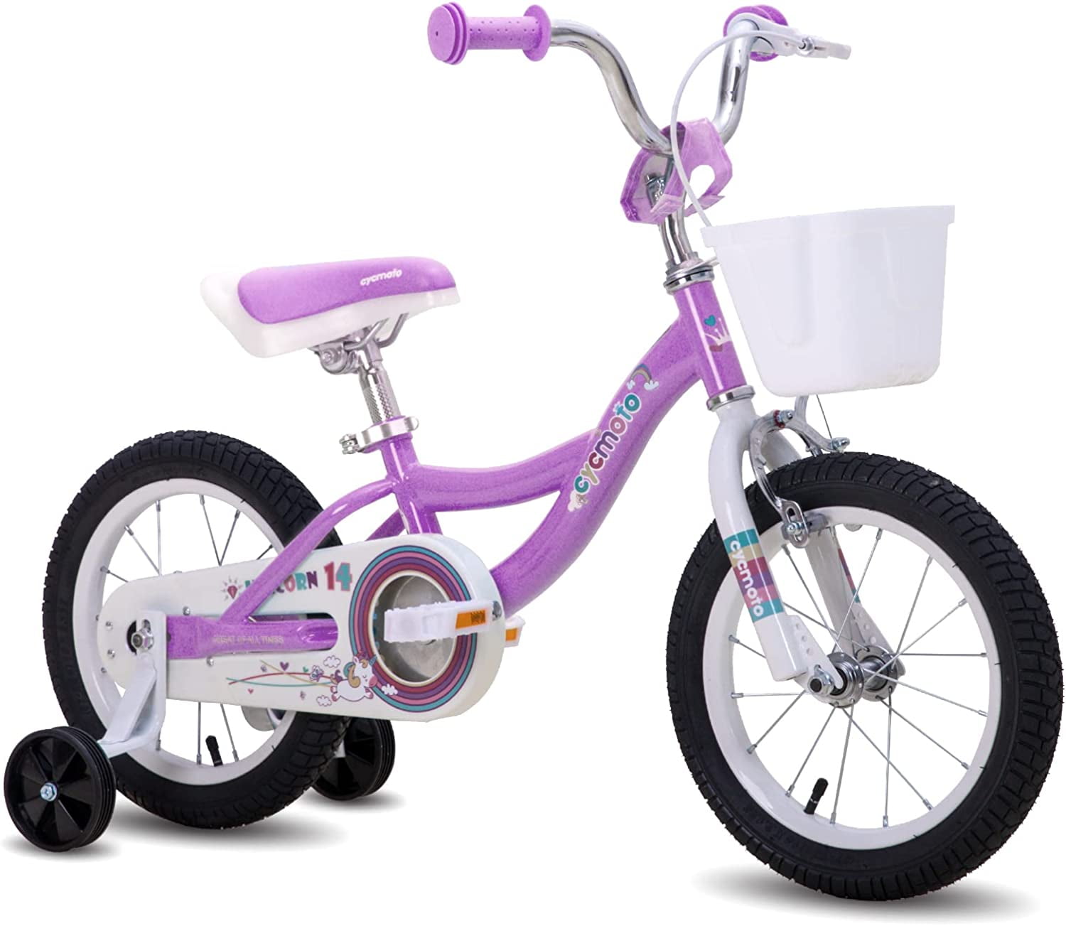 Fairy Girls Bike for Toddlers and Kids Ages 29 Year Old, 1218Inch