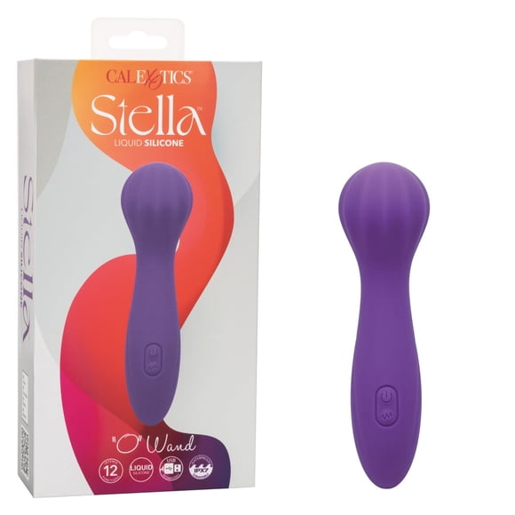 CalExotics Stella Baguette de Massage Personnelle en Silicone Liquide « O », Violet