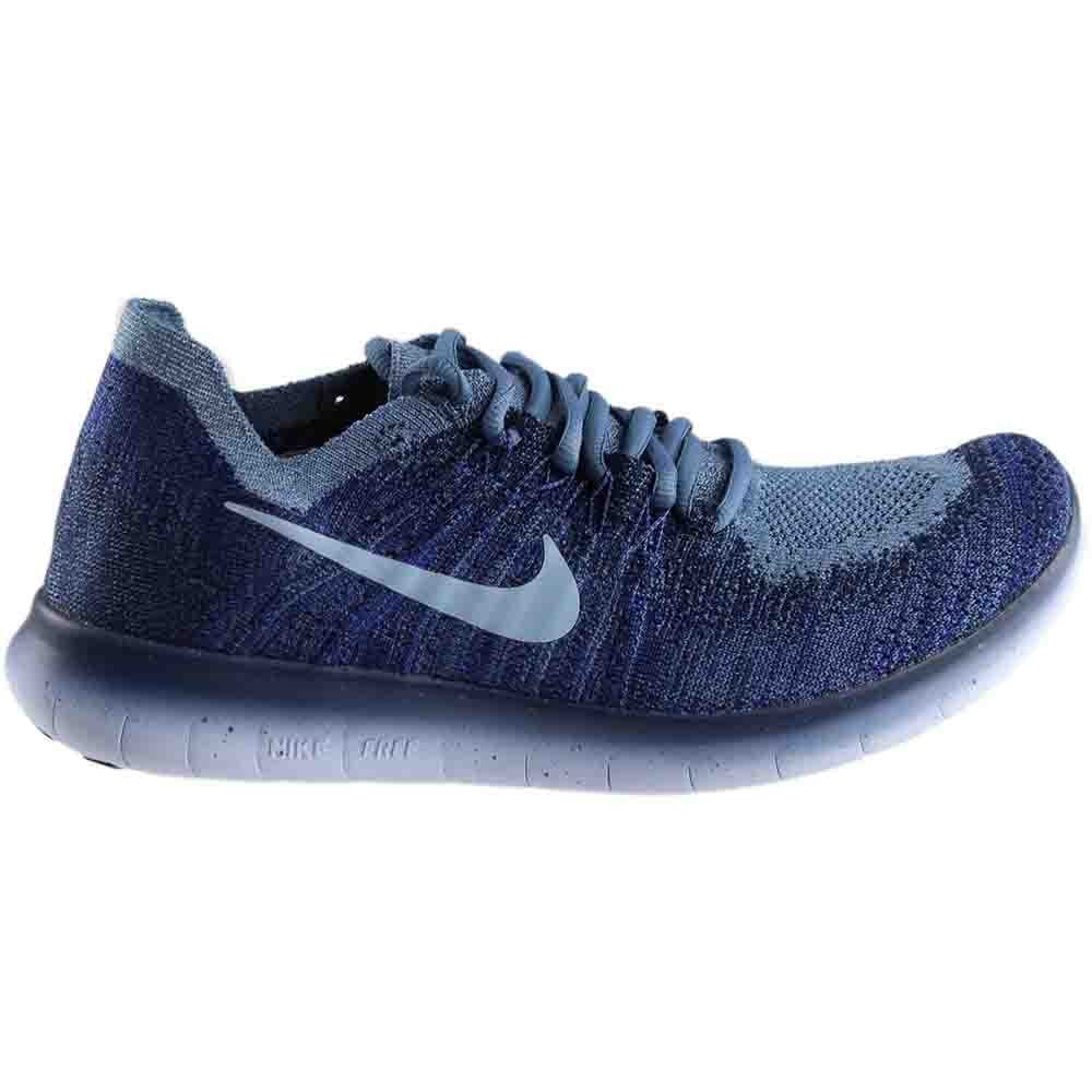 nike free rn 2017 navy blue running shoes