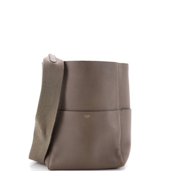 Pre-Owned Sangle Seau Bag Calfskin Large By Rebag