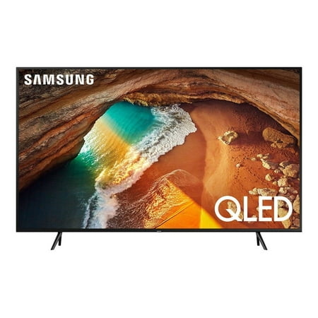 Samsung QN55Q60RAF - 55" Diagonal Class (54.6" viewable) - Q60 Series LED-backlit LCD TV - QLED - Smart TV - 4K UHD (2160p) 3840 x 2160 - HDR - Quantum Dot - charcoal black
