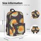 thumbnail image 5 of Mochila con estampado de melón de dibujos animados, mochila para portátil, bolsa de viaje, senderismo, mochila de negocios para mujeres y hombres., 5 of 5