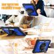 thumbnail image 3 of Samsung Galaxy Tab S6 Lite Case 2022/2020 Model SM-P610/P613/P615/P619 with Screen Protector Pen Holder / Heavy Duty Shockproof Protective Cover W/Stand Shoulder Strap for Tab S6 Lite 10.4 Inch, 3 of 6
