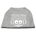 thumbnail image 1 of Up To No Good Screen Print Shirt Grey Xl (16), 1 of 1