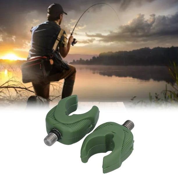 Rod Butt Rest Grips, Flexible Carp Fishing Rod Rest Wear Resistant 4pcs  Universal For Carp Coarse Fishing Army Green,Luminous Green 