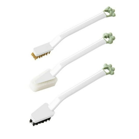 

Kitchen Cleaning Scrub Brush Hanging Space Saving Brush Household Cleaning Tools White Suit