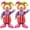 Circus, variant on Jiibva 2Pcs Lucky Fortune Themed Standing Foil Party Balloons for New Year Parties