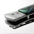 thumbnail image 6 of Munetoshi 9" Rainbow Wood Handle Spring Button Folding Comb Hair Styling Pocket Carrying, 6 of 6