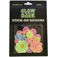 thumbnail image 5 of DirectGlow 25 Piece Glow in the Dark Muticolor Sixties Wall Ceiling Decor, 5 of 6